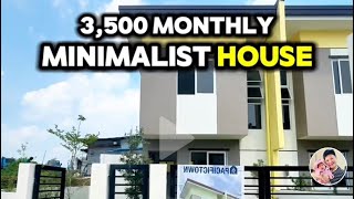 Rent to own Minimalist house 3500 monthly dp Free fence and Gate [upl. by Shing]