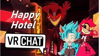 Visiting The Happy Hotel  Hazbin Hotel [upl. by Arbmik]