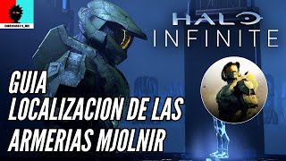 HALO INFINITE  Localizacion de todas las armerias de Mjolnir  LOGROS Y TROFEOS [upl. by Aniuqaoj]