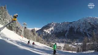 Skigebiet Oberstdorf Talabfahrt Fellhorn [upl. by Llenreb]