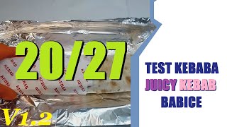 Juicy kebab Babice  test cienki kebab  Warszawska 212 05082 Latchorzew koło Babic Polska [upl. by Tsepmet]