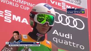 Kamil Stoch Planica 247 trial round 25032018 [upl. by Haeluj]