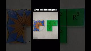 Área del dodecágono  matemática geometria [upl. by Ela]