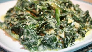 КАК ВКУСНО ПРИГОТОВИТЬ ШПИНАТ  Салат из шпината  Мезе из шпината  spinach [upl. by Ibib]