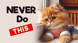 10 Things a Cat Will NEVER Forgive [upl. by Rozele]