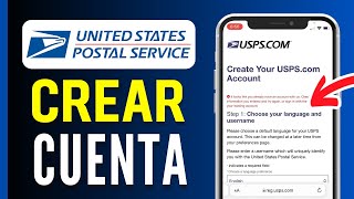 Cómo REGISTRARSE en USPS  Crear Cuenta USPS 2024 [upl. by Chase]