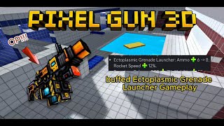 NEW Buffed Ectoplasmic Grenade Launcher GameplayPixel Gun 3D [upl. by Adnalu767]