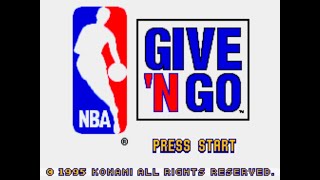 NBA Give N Go 388763 SNES NA [upl. by Leavitt]