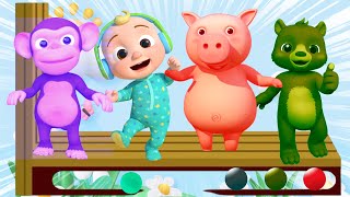 Oopsie Doopsie Dance Song  CoComelon Baby Shark Rainbow Nursery Rhymes amp Kids Songs [upl. by Peskoff]