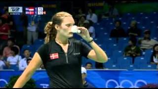 Maria Kristin VS Tine Rassmusen Round 16 Olimpic 2008 [upl. by Maxa]