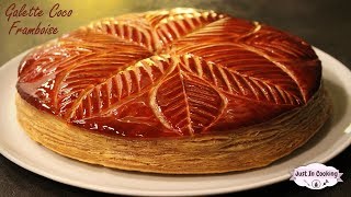 Recette de Galette des Rois Coco Framboise [upl. by Appleby]