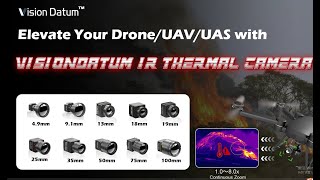 Elevate your DroneUAVUAS with VisionDatum IR Thermal cameraLWIR [upl. by Gareri411]