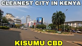 CLEANEST CITY Tour  Kisumu City Central Business District [upl. by Ellered]