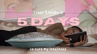 A BOOK A DAY keeps my loneliness away  reading diaries ep 04 [upl. by Sylera]