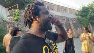 Buck up into author Marlon James SoulSummit KnockdownCenter  Queens NYC America July 6 2024 [upl. by Petrick]