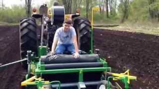 RainFlo 2550 plastic mulch layer in use wRoTrak [upl. by Simona]