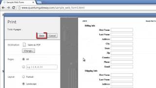 How to Convert Webform to PDF [upl. by Drandell]