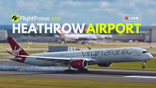 Heathrow Airport Live  Thursday 18th July 2024 [upl. by Aicilak]