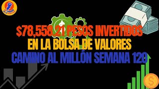 Rumbo al millón con 7855821 Pesos en la bolsa de Valores [upl. by Daniyal]