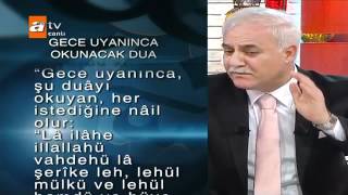 Nihat Hatipoglu Gece uyaninca okunacak dua [upl. by Pavyer648]