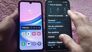 Comment mettre une musique en sonnerie sur samsung A15 [upl. by Malcah]