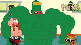 💪Mr Gus Muscle Growth in Uncle Grandpa [upl. by Htnamas]