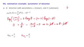 L2010 Maximum Likelihood Estimation Examples [upl. by Hutchins]