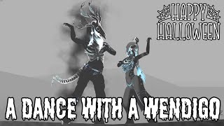 A Dance with a Wendigo  Happy Halloween🎃VRChat  VR Full Body Tracking  DustBunny [upl. by Anirrok]