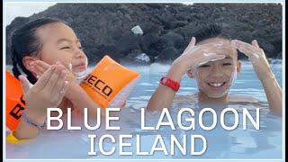 BLUE LAGOON ICELAND  Vlog with Emma [upl. by Aynam]