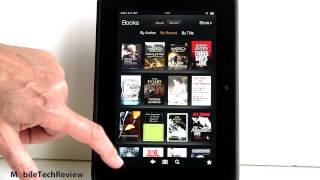 Kindle Fire HD 7quot Review [upl. by Naoj586]