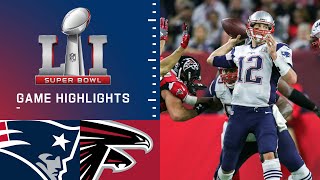 New England Patriots vs Atlanta Falcons  Super Bowl LI Game Highlights  The 283 Comeback [upl. by Hammer]