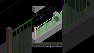 🏕️ Railing FOREST PACK 3Ds Max  How To Make 3dsmax forestpack quicktips [upl. by Ertnom]