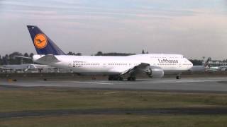 Lufthansa 7478i First Flight [upl. by Khano319]