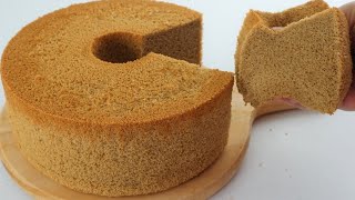 Fluffiest Coffee Infused Chiffon Cake [upl. by Hairahcaz]