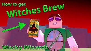 How To Unlock Witches Brew Roblox 🧙‍♂️Wacky Wizards🧙‍♂️ How To Complete Witches Quest [upl. by Fritzsche]