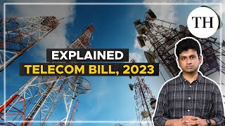 Indias new Telecommunications Bill 2023  Explained  The Hindu [upl. by Jaquenette]