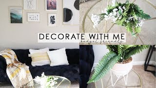 Decorate with me  Spring Scandinavian  Boho Design Style  Home decor Ideas VLOG J MAYO [upl. by Aicilihp]