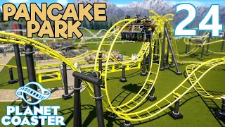 Planet Coaster PANCAKE PARK  Part 24  LOONY COASTER [upl. by Norbert]