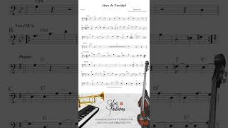 AIRES DE NAVIDAD HECTOR LAVOE Sheet Music Orchestra [upl. by Taka]