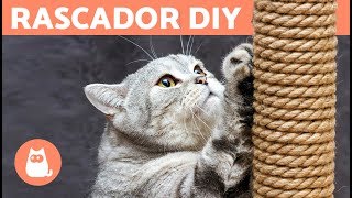 Rascador para gatos casero  Manualidades para mascotas [upl. by Hort586]