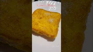 Custard Bread Toast appuskitchen bread milktoast custardbread snacks shorts [upl. by Duthie]