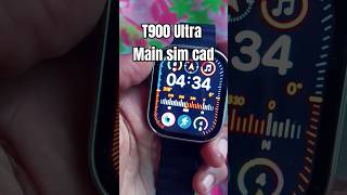 T900 ultra main sim kaise dale smartwatch insert simcard t900ultra [upl. by Hilde858]