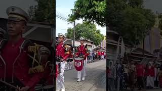 marching band gita wiradesa cover taman curug drumband shortvideo shorts [upl. by Esinev]