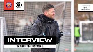 INTERVIEW  Luke Garrard pre  Aldershot Town A 12th April 2024 [upl. by Rogerio]