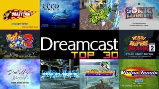 SEGA Dreamcast Top 30 Games [upl. by Acireit]