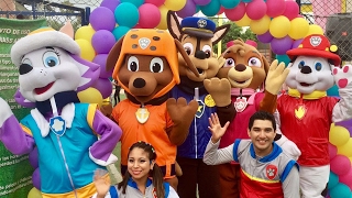 Show infantil de la patrulla canina en Lima con Recreolandia [upl. by Arob]