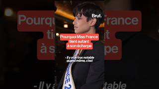 Pourquoi Miss France tient autant à son écharpe [upl. by Lechar]