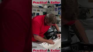 Outboard Motor Secuirty Lock sailboat setsail sailboatlock outboardmotor masterlock [upl. by Efrem]