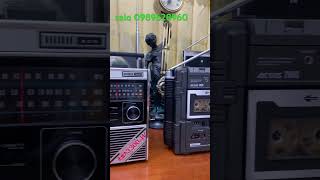 toshiba mặt quỷ rt 2800 amp aiwa tpr 210 cassette bolero radiocassette shortvideo [upl. by Suoivatnom]