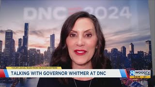 Gov Whitmer to speak at DNC [upl. by Aicnelev]